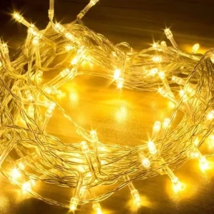 Outdoor Decorative IP44 Holiday Garden Lights Landscape Warm White Yard Patio Connectable Fairy LED String Lights