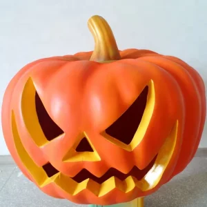 Outdoor Fiberglass Halloween Pumpkin Decorations