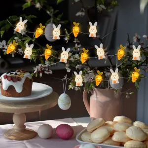 Outdoor IP44 Commercial Warm White Copper LED Festoon String Lights Timer Battery Operated Customizable Length Decorations