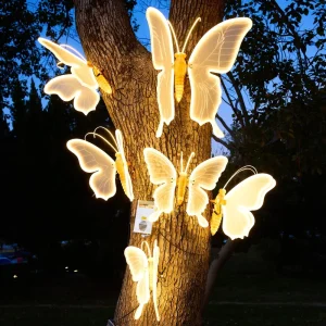 Outdoor IP65 Waterproof LED Butterfly Landscape Lights