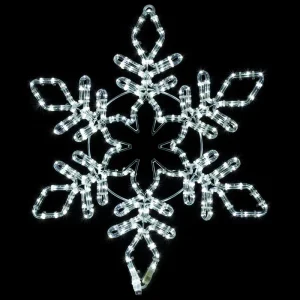 Outdoor LED Christmas Snowflake Decorative Lights for Park or Party Decoration
