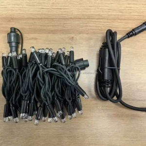 Outdoor LED Fairy Light String 10Meters 100 Lights for Holiday Christmas Festival Decorations