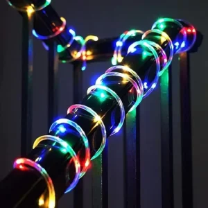 Outdoor LED Rope Lights Battery Operated Tube Light Camping Party Christmas Series