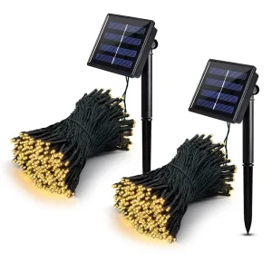 Outdoor LED Solar Light String Sky Star Solar String Light 8 Features Festive Christmas Decorative Lights