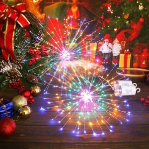 Outdoor Room Party DJ Holiday Christmas Decoration LED Firework Lights Decorative Lighting