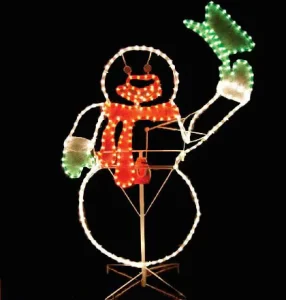 Outdoor Waterproof IP65 LED Christmas Lights 2700K Soft Warm White Custom-Made Length