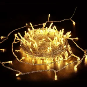 Outdoor Waterproof IP65 Metal Street Christmas Festive Motif 10M 100pcs Glowing Led String 24/110V/220V 1-Year