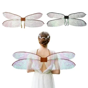 PARTYMENT New Festival Party Props COS Cosplay Costume Dress Up Forest Fairy Dragonfly Elf Wings