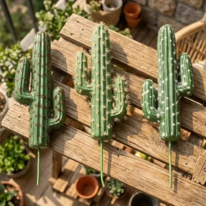 PE Artificial Cactus Plants Faux Succulent Decor for Home Office Wedding Nordic Style Cactus Artificiales Kaktus