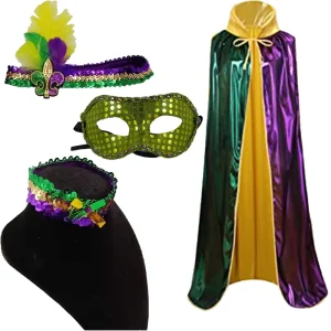 PESENAR Carnival Costumes Include Carnival Cloaks and Other Festive Party Outfits