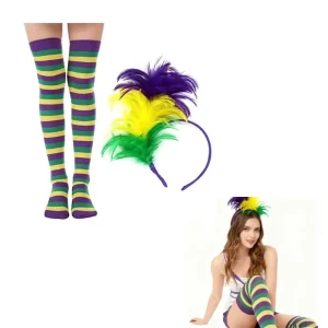 PESENAR Carnival costumes include carnival headbands stockings and other festive party outfits