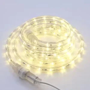 PVC IP65 Waterproof 10mm Round Led Smart Strip Light Outdoor Led Rope Strip Light Hose for Christmas Party
