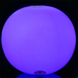 PVC Inflatable LED Light Ball Concert Throwing Balloon for Party Use