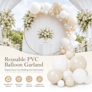 PVC Reusable Children’s Balloons Eco Party Ball Decoration Holiday Celebration Backdrop Silk Screen Printed Party