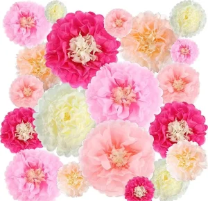 Paper Flower Ball Party Wall Decorations Wedding Party Decoration Supplies for Festival Decoration