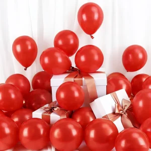 Party Balloon 120pcs 5 Inch Latex Red Balloons for Graduation Wedding Birthday Party Christmas Decorations