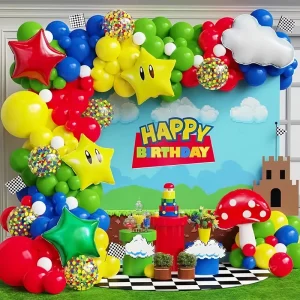 Party Balloons Kids Theme Party Balloons Decoration Birthday Party Balloon Arch