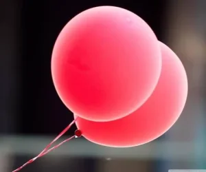 Party Decoration 12 inch 2.5g Red Balloons