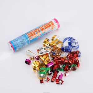 Party Decoration 20CM Mini Confetti Cannon Holiday Supplies Colorful Party Poppers