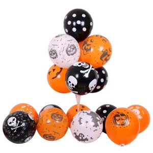 Party Decoration Custom Design Full Printing Happy Halloween Latex Balloons
