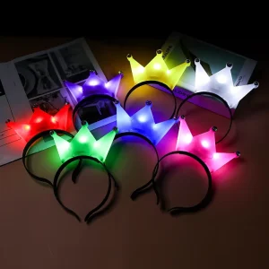 Party Favor Glow Stick Devil Headband Hairband Glow Party