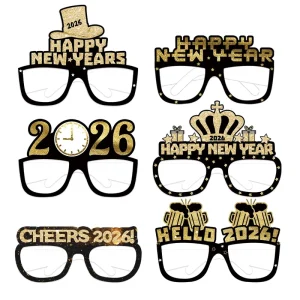 Party Portable Environmentally Friendly Holiday Atmosphere New Year Paper Glasses