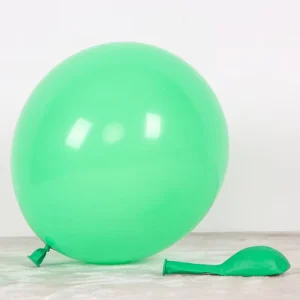 Party Supplies 12 Inch Green Color Good Quality Latex Decoration Matte Standard Latex Balloons