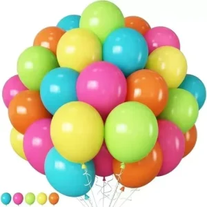 Pastel Balloons 12 Inch Rainbow Set Colorful Latex Durable Balloons for Birthday Baby Shower Graduation Chinese New Year