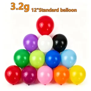 Pastel Matte Pearl Color Biodegradable Latex Balloon 12 Inch 3.2g Thickened Helium for Birthday Wedding Party Event Decoration