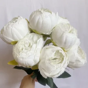 Peony Flower High Quality Silk Flowers Event Decor Bouquet Artificial Peony