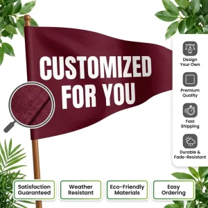 Personalized Polyester Flag Banner 3ft X 5ft Factory Direct Outdoor Price for Sale Free Sample Popular Bulk Y