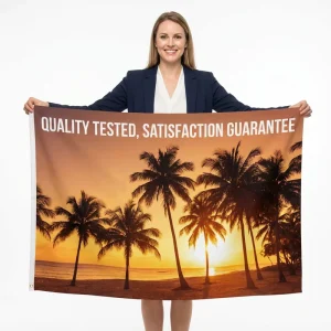 Personalized Sports Team Banner Flags Double Sided Printing Durable Polyester Waterproof for Soccer Club Fan Any Logo Design