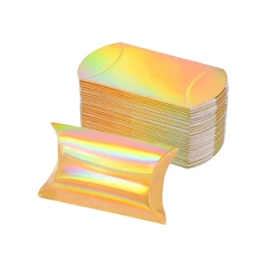 Pillow Gift Box Luxury Paper Packaging for Present Christmas Holiday