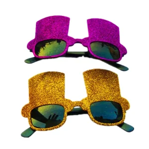 Plastic Custom Fancy Dress Costume Hat Shaped Party Sunglasses HPC 3616