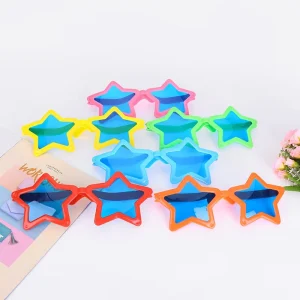 Plastic Oversized Sunglasses Disco Funny Jumbo Glasses Props for New Year Party Supplies