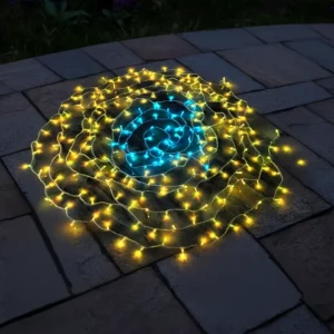 Point Controlled IP65 Waterproof Connectable LED Fairy String Lights Outdoor Party Wedding Christmas Trees Holiday Lighting