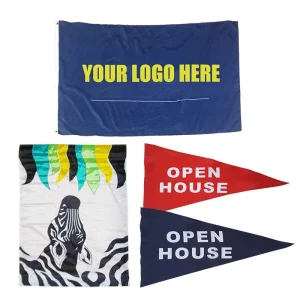 Polyester Flags Professional Large Screen Printed Custom Banners
