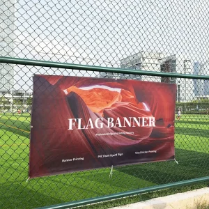 Polyester Full Color Banners Flags Signs for Indoor Outdoor Events Retail Parties Advertising Promotional