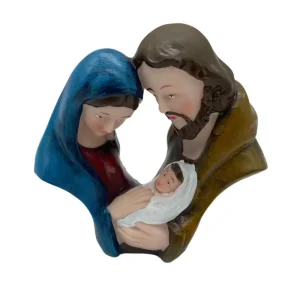 Polyresin Nativity Festival Prayer Home Decoration Religious Holy Home Resin Crafts Baby Jesus Birth Statue