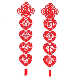 Popular Festival Items Felt Chinese Lunar New Year Decoration