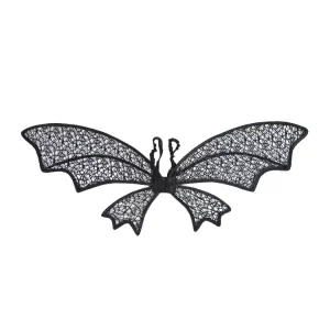 Popular Halloween Party Dance Costume Accessories Children’s Girls Cosplay Diamond Bat Wings Set Dark Vampire