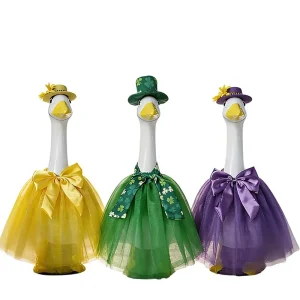 Porch Goose Clothing 23 Inch Goose Carnival Parade Costume for Easter Polyester Material Cartoon Cute Design
