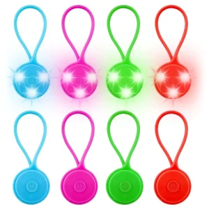 Portable Camping Lamp ROMANCE Theme Durable Adjustable Strap Silicone Button Control Rope Attachment Party Promotional