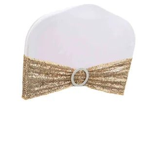 Portable Elastic Stretch Polyester Bow Bands for Decorations