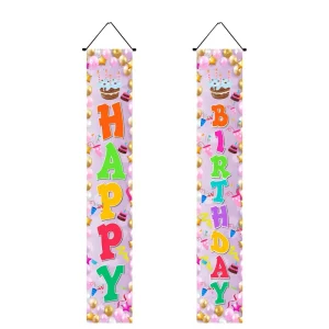 Portable Hanging Door Model Can Be Customized logo for Holiday Celebration Promotional Activities to Celebrate the Door Banner