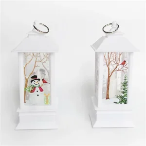 Portable LED Snowman Christmas Ornament