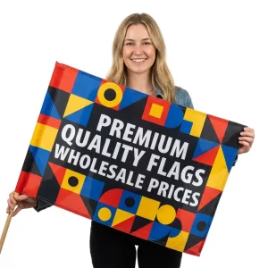 Premium Polyester Custom Seasonal Banners Full Color Digital Printing for New Year Event Source Factory Tear Resistant