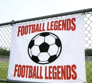 Premium Waterproof UV Resistant Durable Customizable Lightweight Portable Vinyl Hanging Banner UV Printing Sports Events