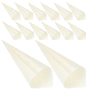 Premium Wooden Snack Cones Disposable Popcorn Cones Biodegradable Natural Wood Tableware For Street Food Festival Events