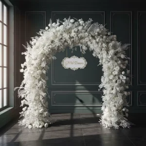 Price Wedding Arch Backdrop Artificial Flower Decoration for Wedding Planner